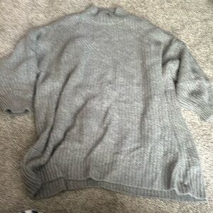 Old Navy gray sweater super soft size 3X extra long
